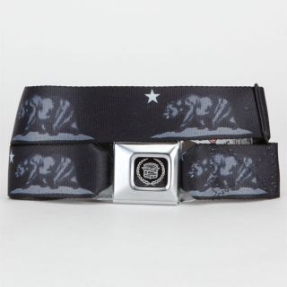 Cali Bear Caddie Buckle Belt Black/Grey One Size For Men 221396127