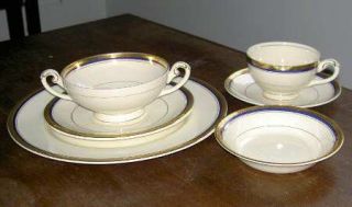 Myott Staffordshire Tudor Footed Cup & Saucer Set, Fine China Dinnerware   Dark