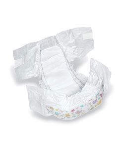 Medline Dry Time Size 3 Disposable Baby Diapers (case Of 192)