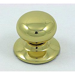 Polished Brass Dummy Doorknob