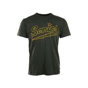 Seattle SuperSonics 47 Brand NBA Wordmark Scrum T Shirt