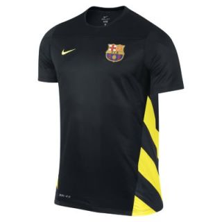 FC Barcelona Squad Mens Soccer Jersey   Black