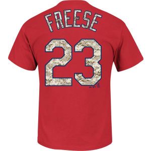 St. Louis Cardinals David Freese Majestic MLB Camo Player T Shirt