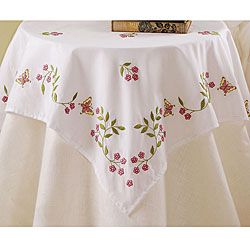 Small Butterflies And Wildflowers Table Topper Kit