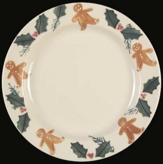 Noble Excellence Gingerbread Dinner Plate, Fine China Dinnerware   Cookies, Gree