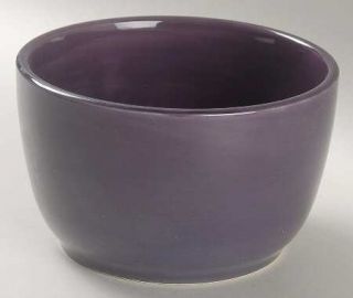  Purple Soup/Cereal Bowl, Fine China Dinnerware   All Purple,Undecorated
