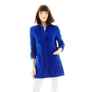 Joe Fresh Trench Coat, Blue, Womens