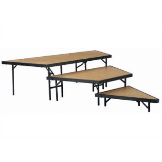 National Public Seating Stage Pie Package in Hardboard SPSTXXHB and GRSXX