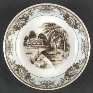 Johnson Brothers River Scenes Soup/Cereal Bowl, Fine China Dinnerware   Various
