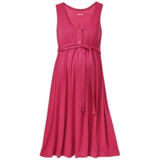 Merona Maternity Sleeveless Side Tie Dress   Pink L