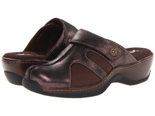 SoftWalk Acton Womens Clog Shoes (Tan)