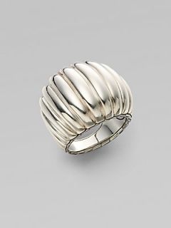 John Hardy Sterling Silver Dome Ring   Silver