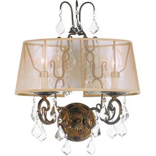 World Imports Belle Marie Collection 2 light Wall Sconce