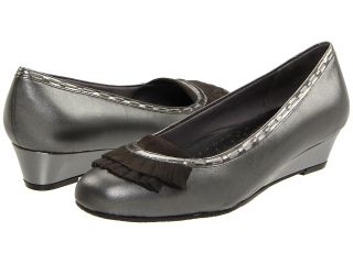 Trotters Dreama Womens Slip on Dress Shoes (Gray)