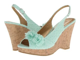 Dirty Laundry Isis Womens Wedge Shoes (Green)
