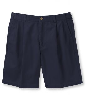 Double L Chino Shorts, Pleated Hidden Comfort 6 Inseam