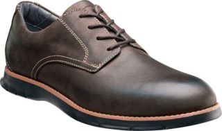 Mens Florsheim Flites Plain Ox   Chestnut Smooth Leather Lace Up Shoes