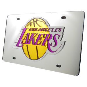 Los Angeles Lakers Rico Industries Acrylic Laser Tag