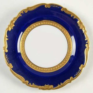 Coalport Cellini Bread & Butter Plate, Fine China Dinnerware   Scalloped Edge