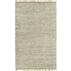 Handmade Elite Flat weave Rug (4 X 6) (WhitePattern SolidMeasures 0.25 inch thickTip We recommend the use of a non skid pad to keep the rug in place on smooth surfaces.All rug sizes are approximate. Due to the difference of monitor colors, some rug colo