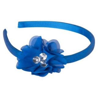 Remington Glitter Flower Headband   Blue