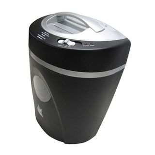 Sharp Tooth 12 sheet Cross Cut Medium Duty Shredder (BlackCapacity 5 gallon / 19 liter bucket with viewing windowModel RT_13 421Dimensions 18.5 inches high x 14 inches wide x 9 inches deepLimited Warranty 1 year Automatic start/stop safety sensorSepar