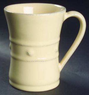Juliska Ceramics Berry & Thread Butter Yellow Mug, Fine China Dinnerware   Rusti