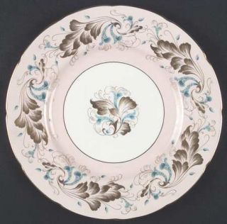 Coalport Strange Orchid (Pink&White Background) Dinner Plate, Fine China Dinnerw