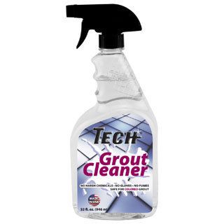 Tech 32 ounce Non acidic Odorless Grout Cleaner (pack Of Two) (32 ouncesNon acidic formula100 percent biodegradable so it is safe to use around your family and petsEasy to use Leaves no residue Odorless and colorless Cleans and restores your grout to like