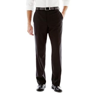 Stafford Travel Slim Fit Suit Pants, Black, Mens