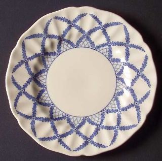Royal Doulton Romney Blue Bread & Butter Plate, Fine China Dinnerware   Blue Lat