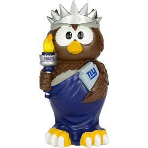 New York Giants Forever Collectibles Thematic Owl Figure