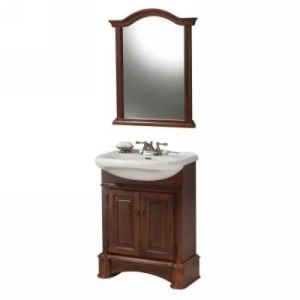 Foremost FMHDV3 Valenza 27 Vanity with Vitreous China Top & Mirror