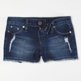 Girls Cutoff Denim Shorts Dark Wash In Sizes 16, 8, 10, 14, 7, 12 For W