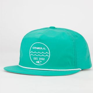 Wavy Mens Snapback Hat Green One Size For Men 235246500