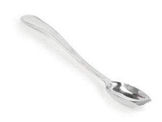 Carlisle 9 1/4 Solid Serving Spoon   Hollow Handle, 18/8 Stainless Steel