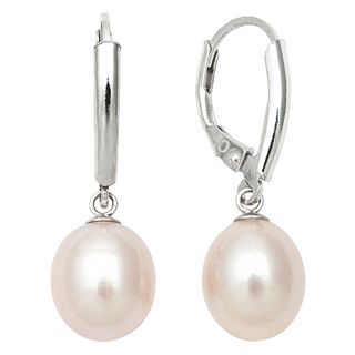 ONLINE ONLY   Pink Cultured Freshwater Pearl Drop Earrings, Womens
