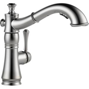 Delta Faucet 4197 AR DST Cassidy Single Handle Pull Out Kitchen Faucet