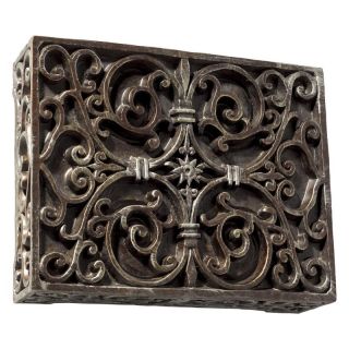 Craftmade Renaissance Crackle Carved Box Wireless Door Chime Multicolor   CABW 