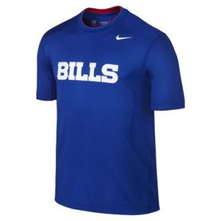Nike Pro Combat Hypercool Fitted Speed 2 (NFL Buffalo Bills) Mens Shirt   Old R