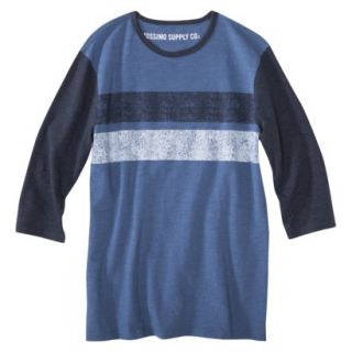 Mossimo Supply Co. Mens Football Tee Shirt   Del Rio Blue XL