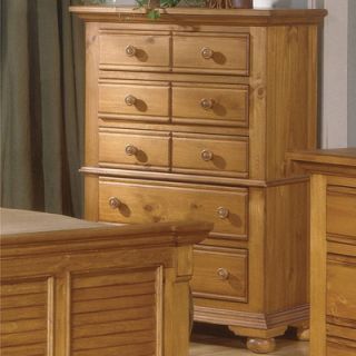 American Woodcrafters Ambleside 5 Drawer Chest 6500 150/6510 150 Finish Dist