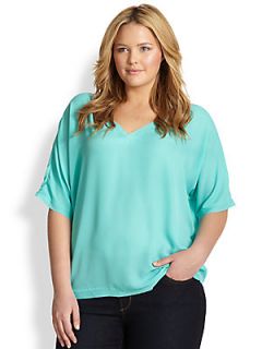 Single, Sizes 14 24 Solid Tee   Mint