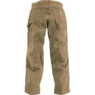 Carhartt Flame Resistant Relaxed Fit Jean   Golden Khaki, 40in. Waist x 36in.