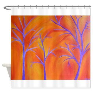  Forest on Fire Shower Curtain  Use code FREECART at Checkout