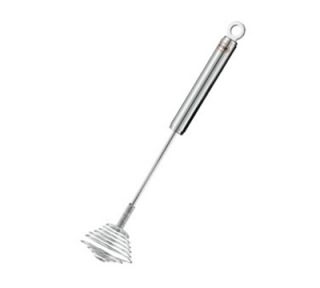 Rosle 10.6 in Twirl Whisk w/ Round Handle & 1 Wire, Stainless