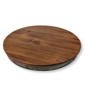 Rustic Wooden Lazy Susan