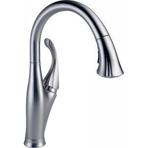 Delta Faucet 9192 AR DST Addison Single Handle Pull Down Kitchen Faucet