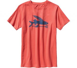 Mens Patagonia Flying Fish T Shirt 51602   Coral T Shirts