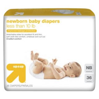 up & up Baby Diapers Jumbo Pack   Newborn (36 Count)